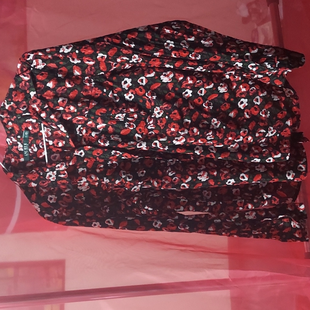 Ralph Lauren Woman's Button-down Blouse Large